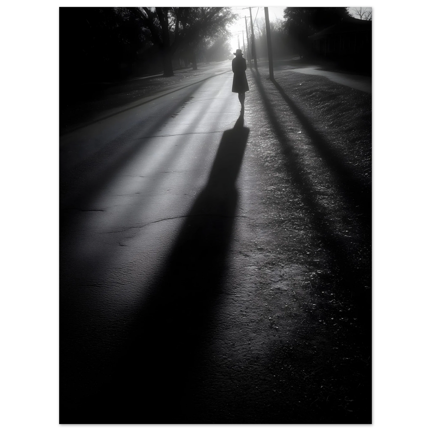 Als ich ging - Wandkunst by Wall Poetry