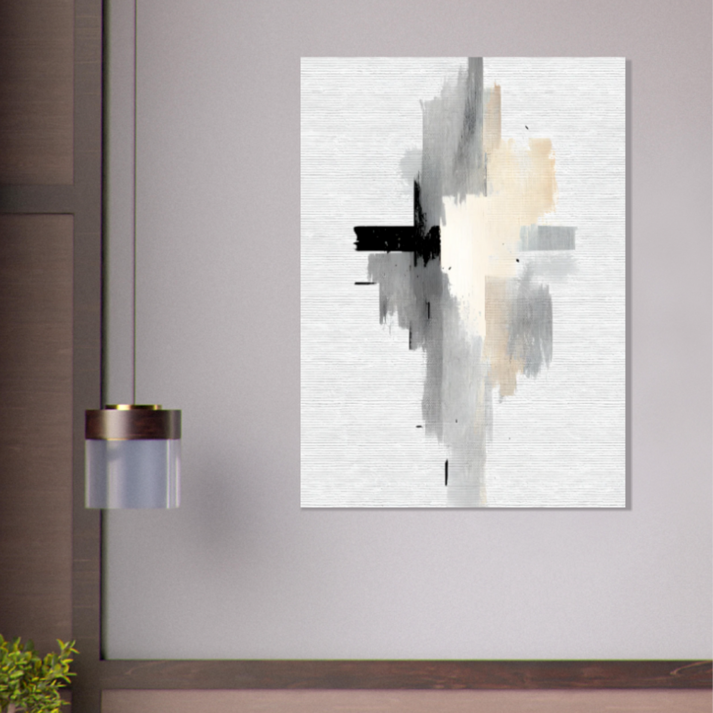 Im Schnittpunkt des Gleichgewichts - Wandkunst by Wall Poetry