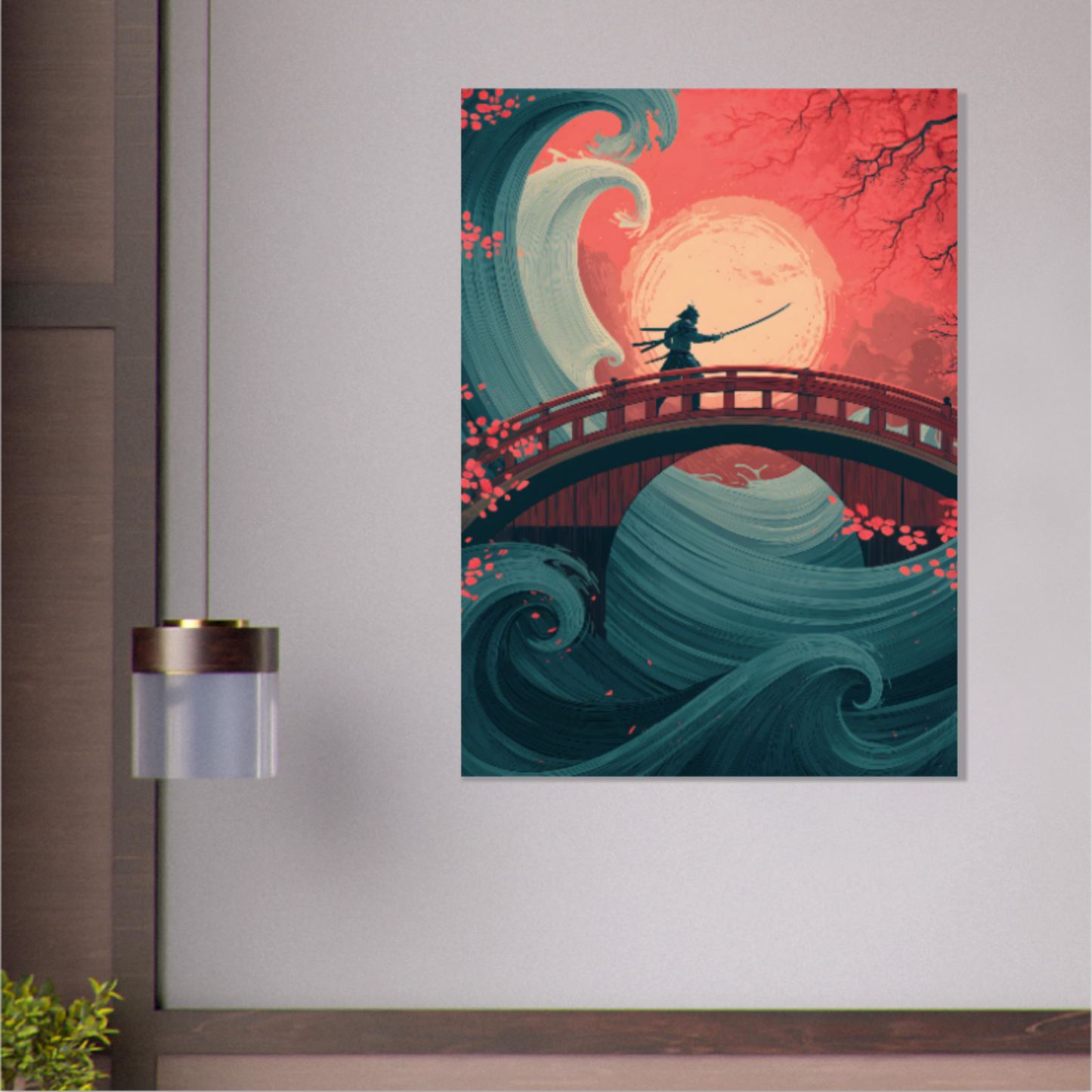 Wind. Wasser. Wille. - Wandkunst by Wall Poetry