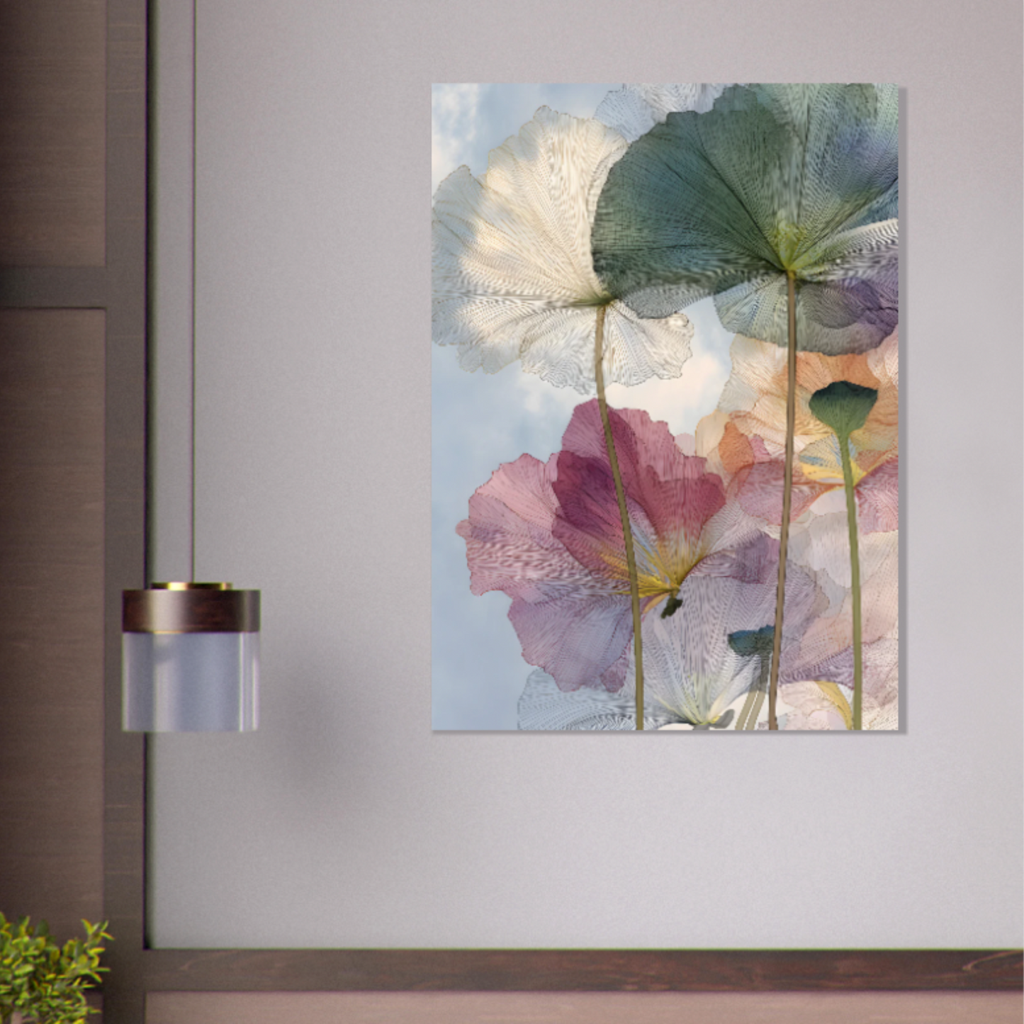 Im Strich des Pinsels - Wandkunst by Wall-Poetry