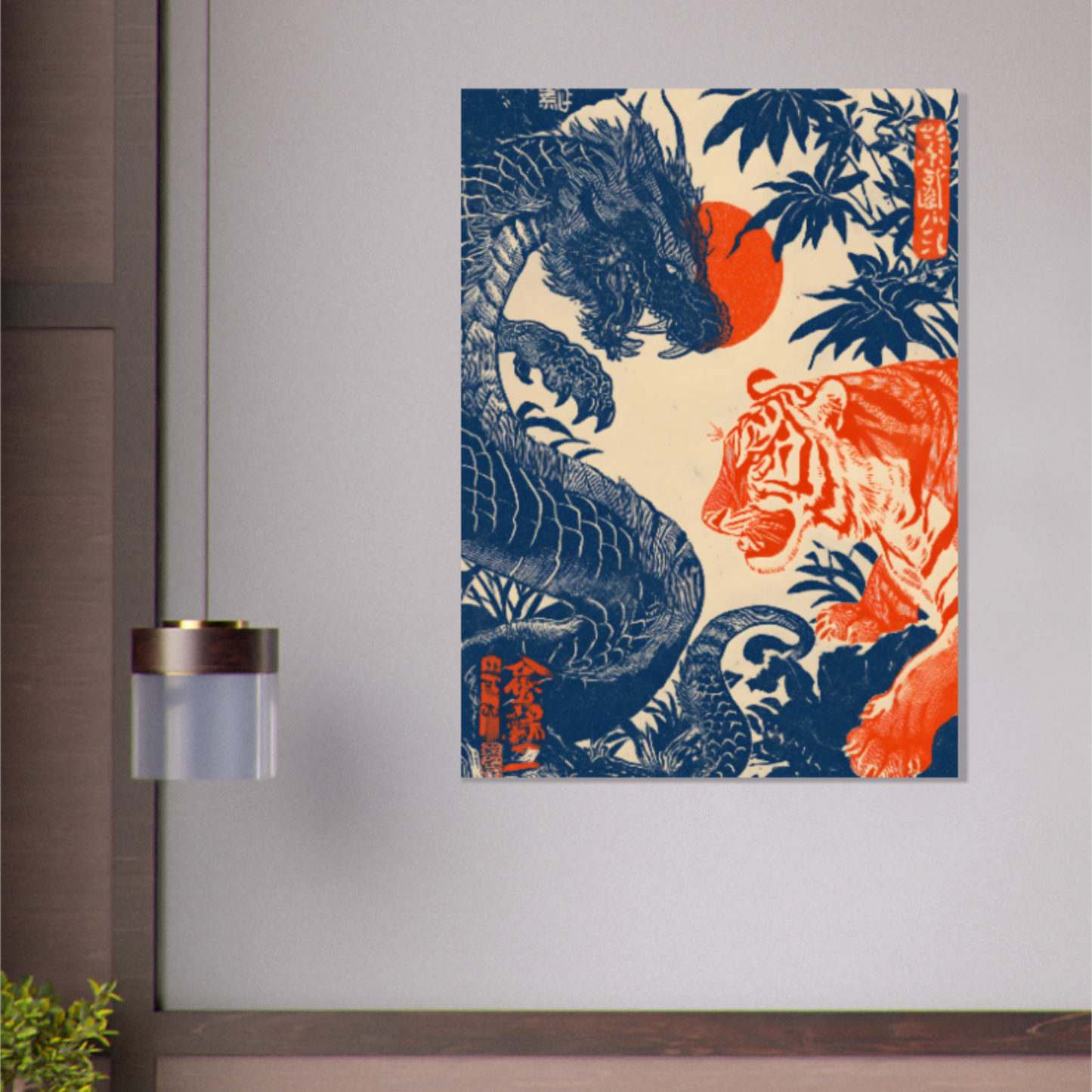 Im Zeichen des Shengxiao - Wandkunst by Wall Poetry