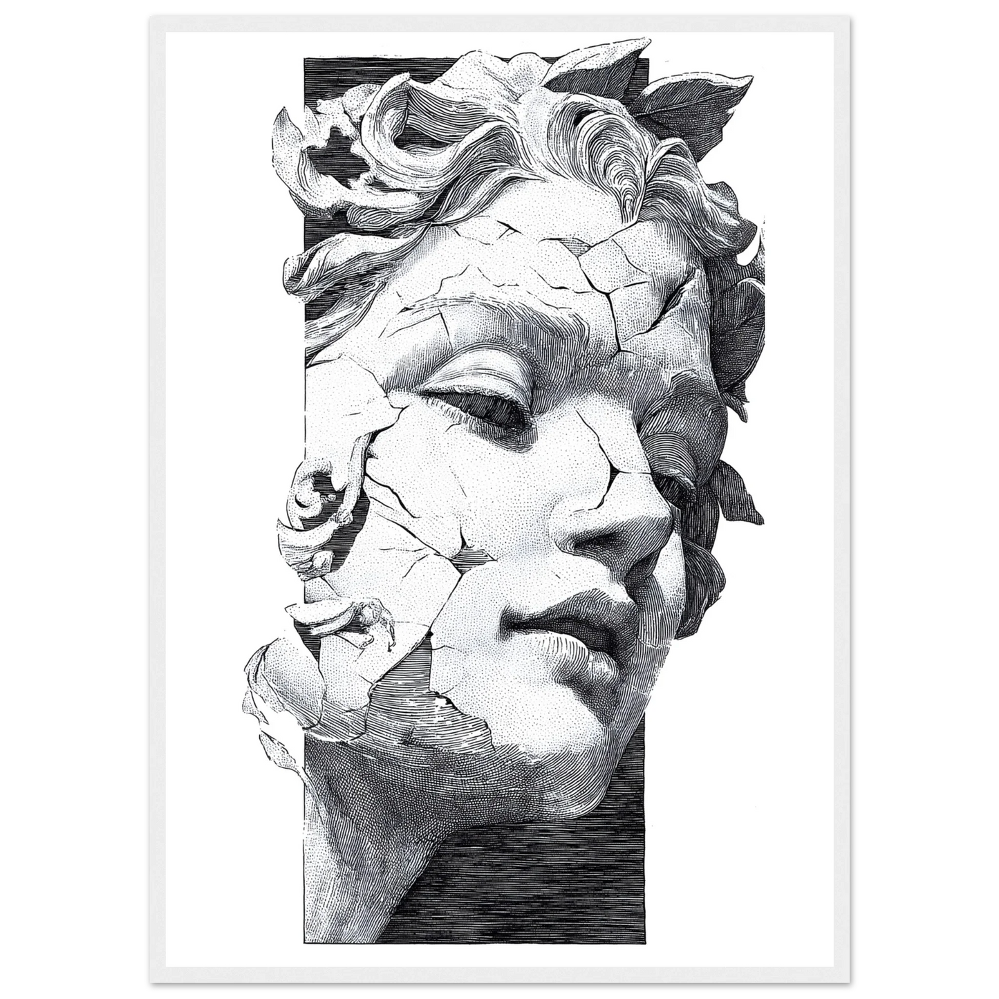 Echo einer Muse - Wandkunst by Wall Poetry
