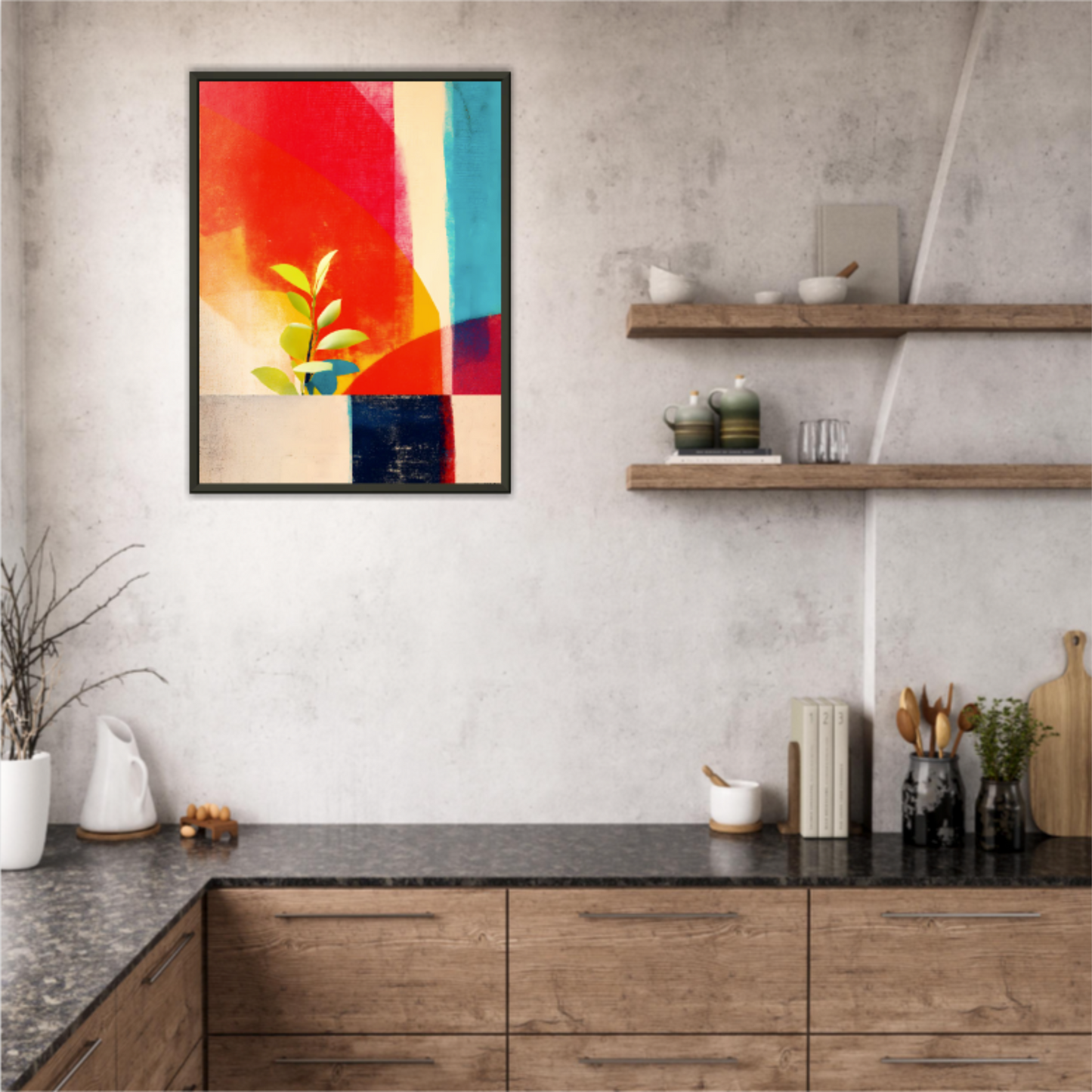 Stille Rebellion - Wandkunst by Wall Poetry