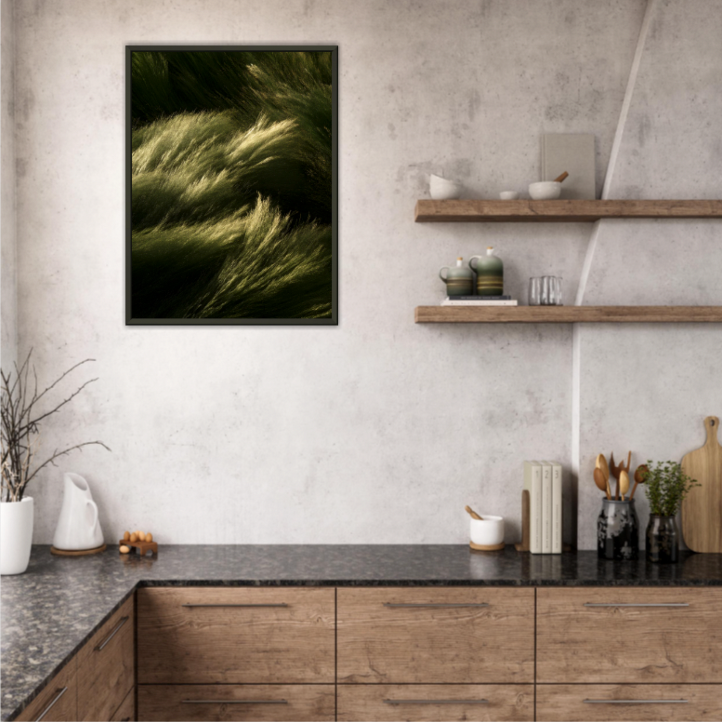 Tanz der Halme - Wandkunst by Wall Poetry