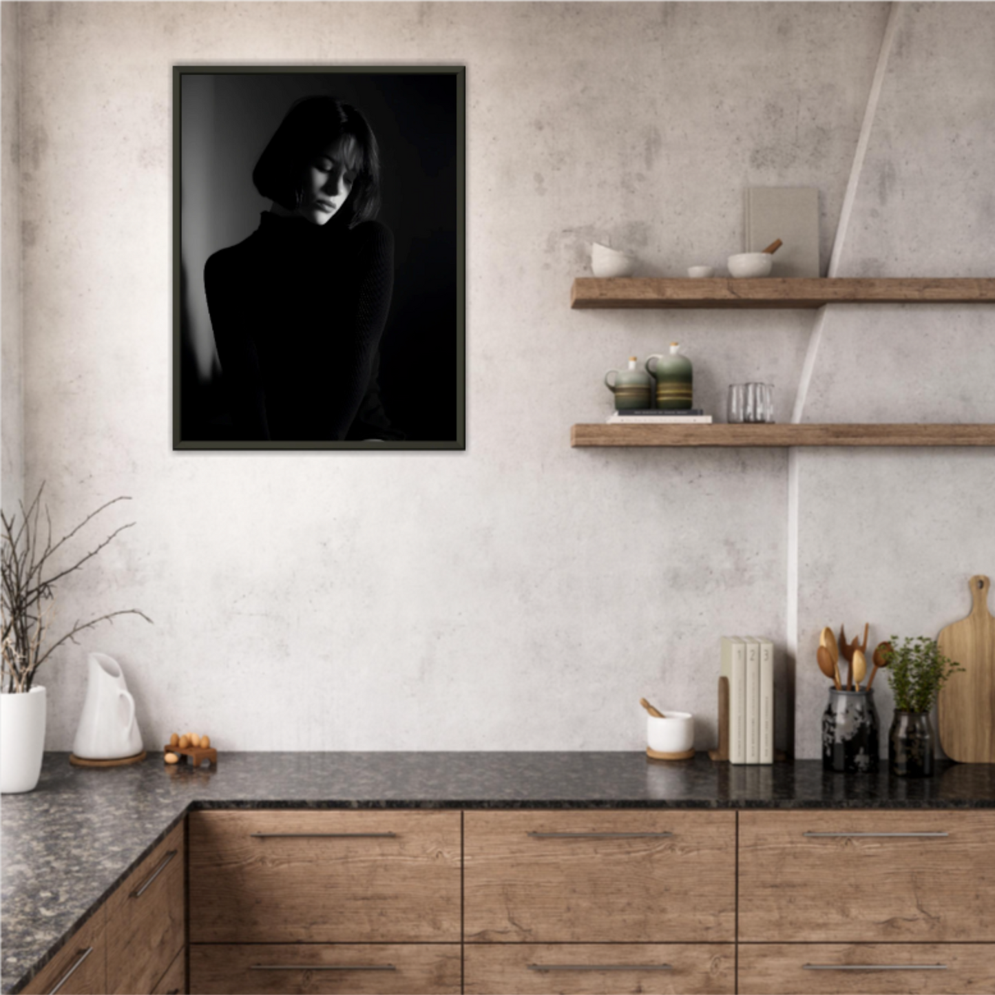 Noir Moll - Wandkunst by Wall Poetry