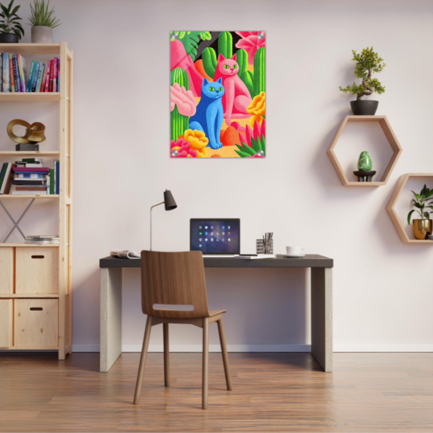 Wüstenleben - Wandkunst by Wallpoetry
