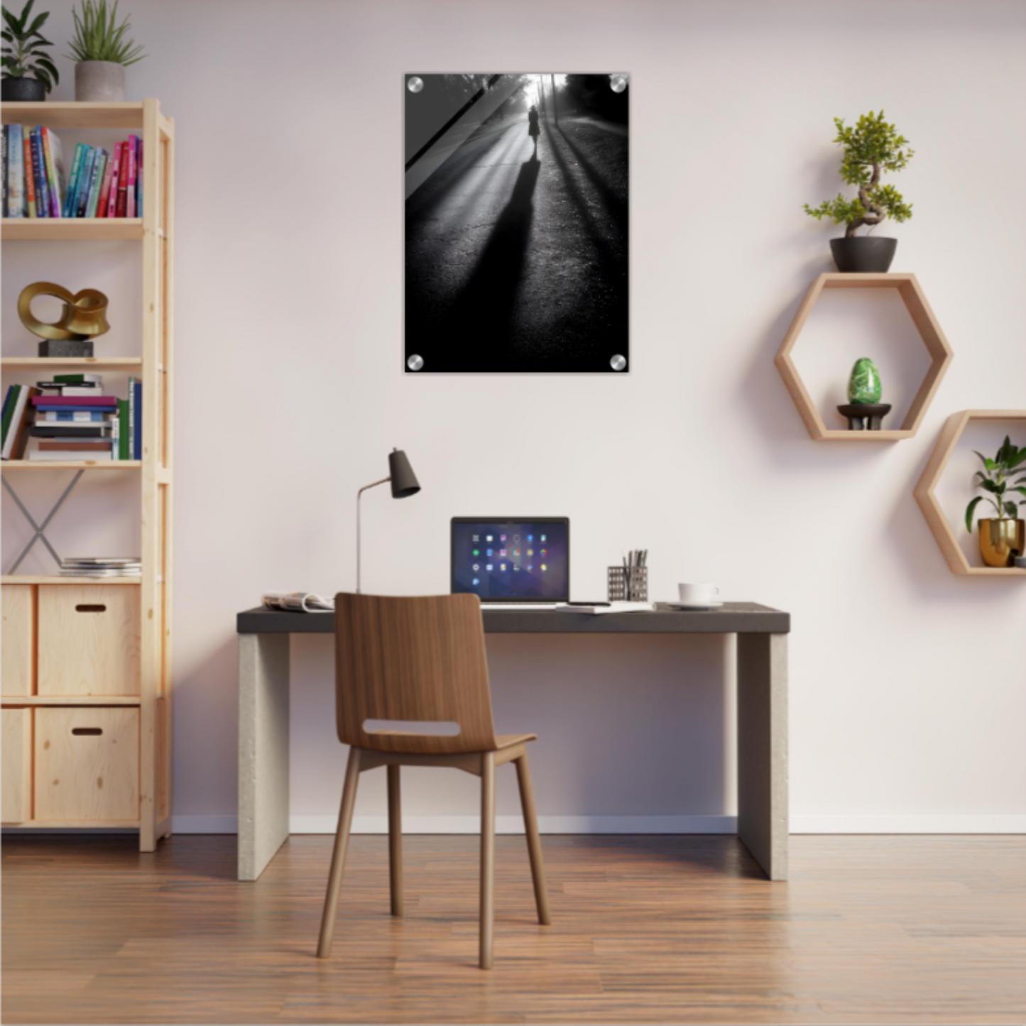 Als ich ging - Wandkunst by Wall Poetry