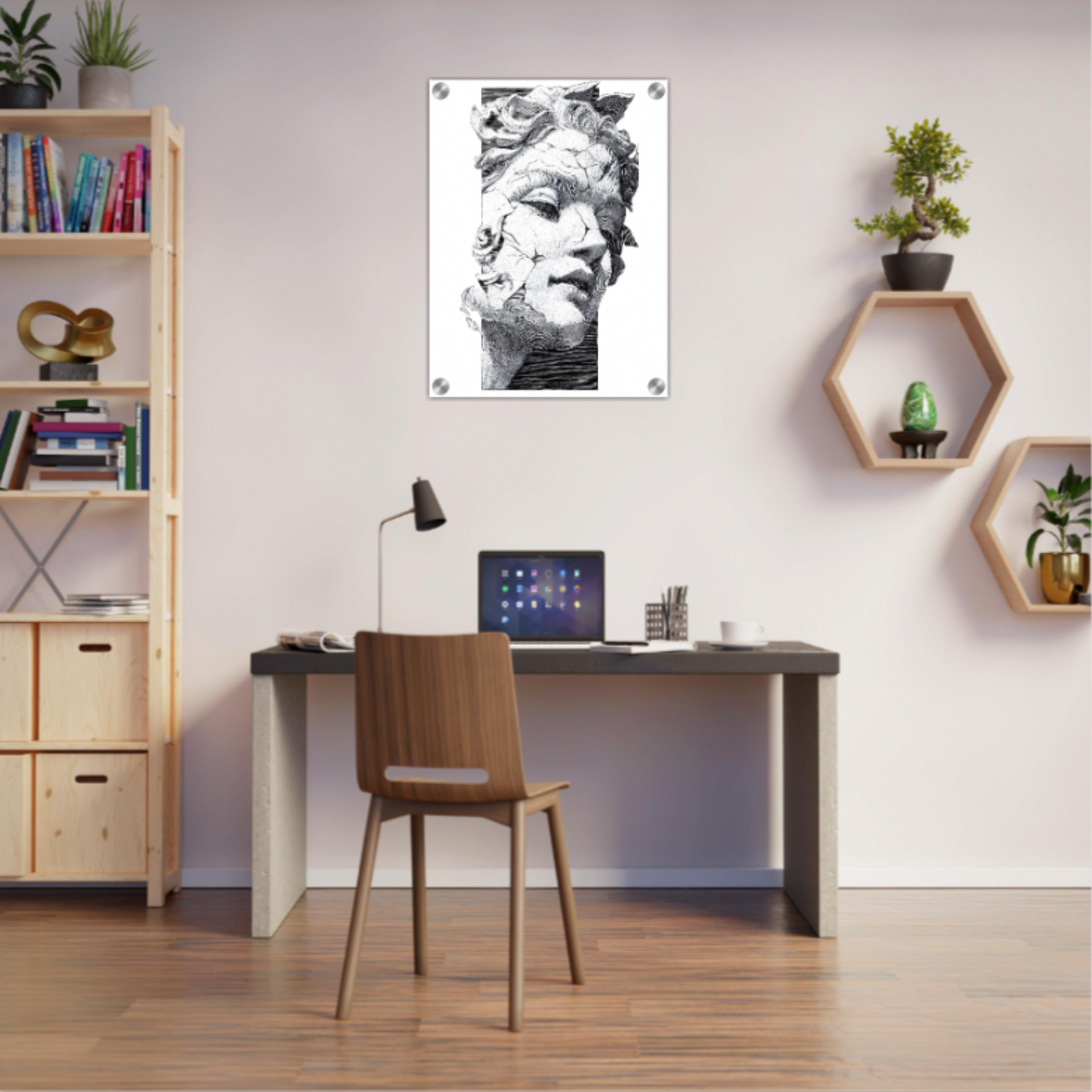 Echo einer Muse - Wandkunst by Wall Poetry