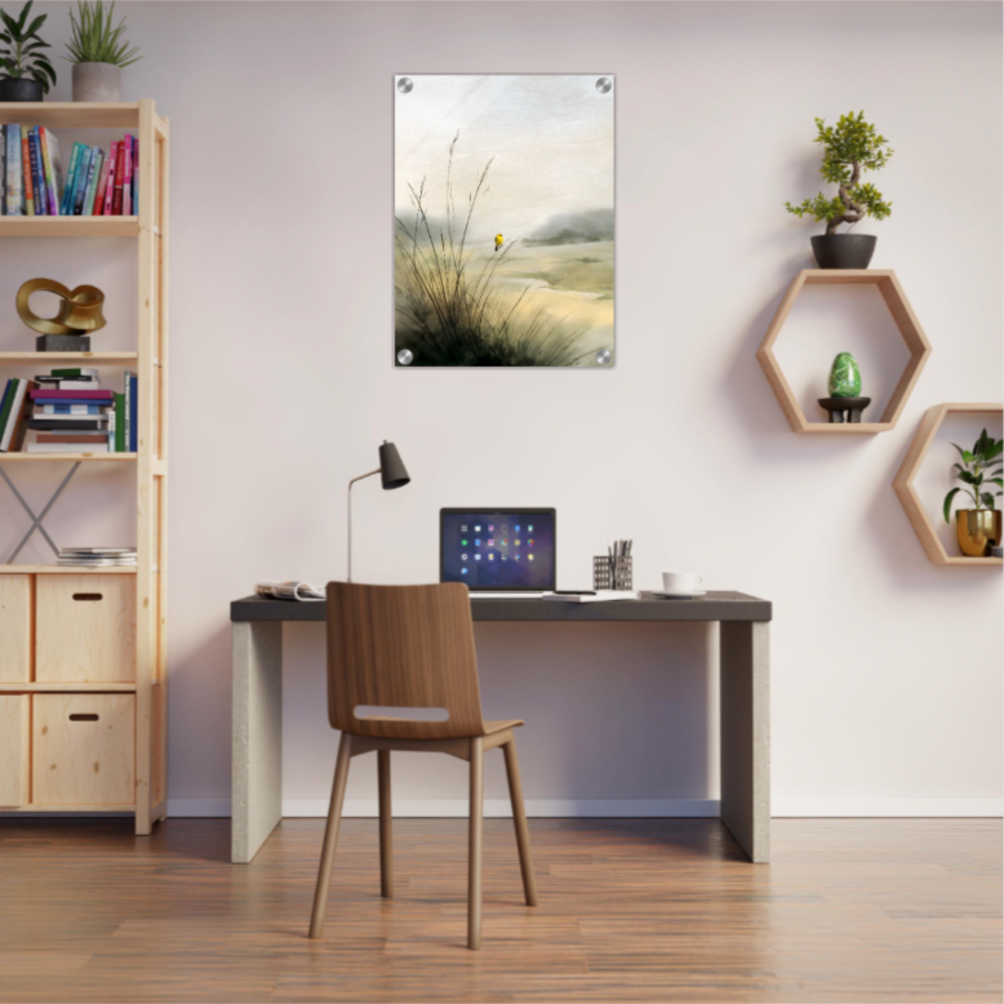 Morgenlied im Halm - Wandkunst by Wall Poetry