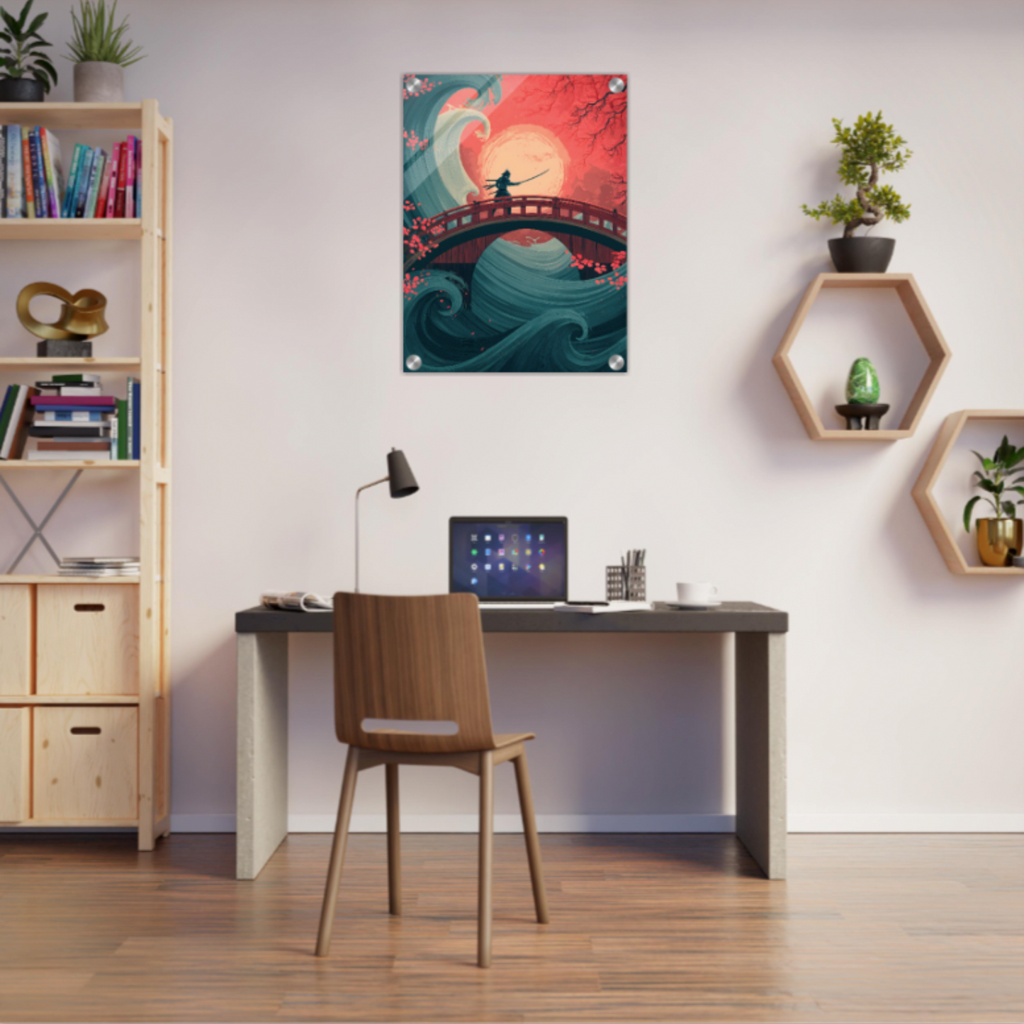 Wind. Wasser. Wille. - Wandkunst by Wall Poetry