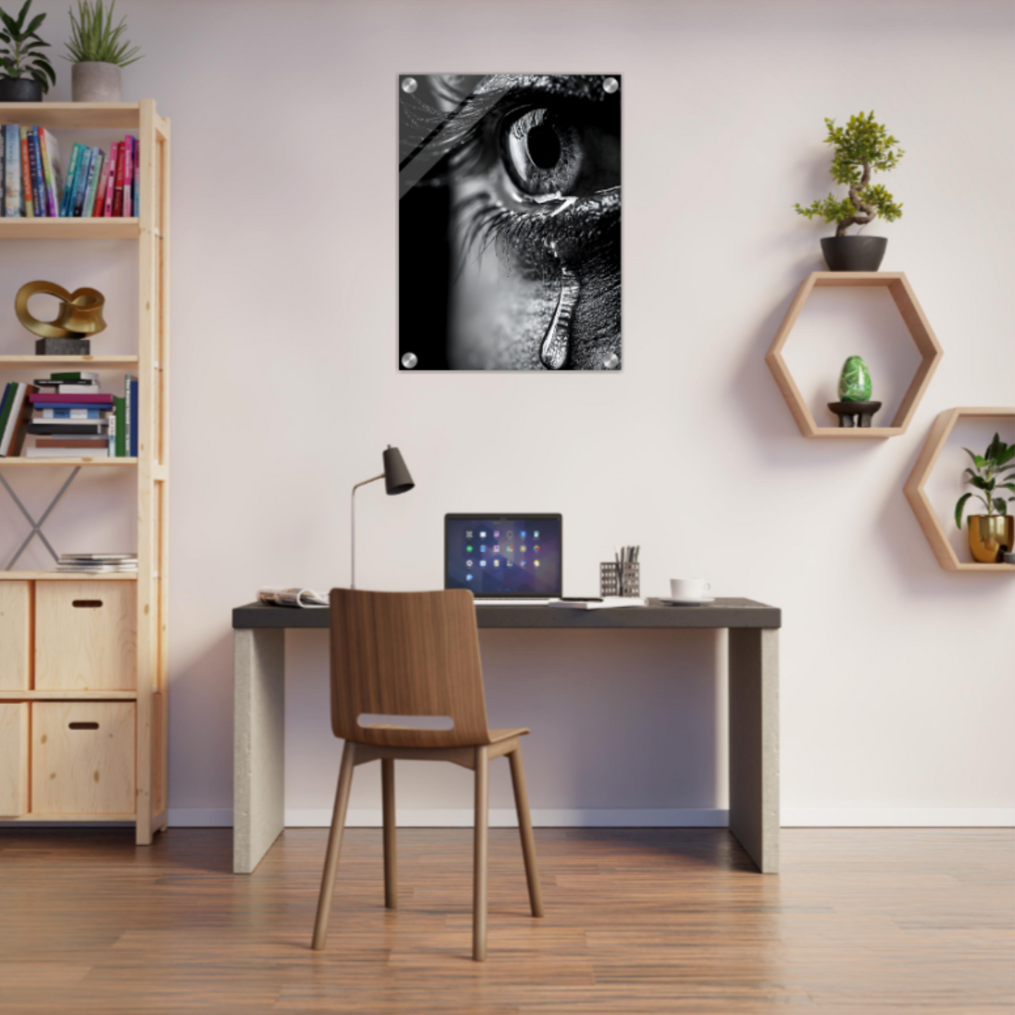 Zwischenblick - Wandkunst by Wall Poetry