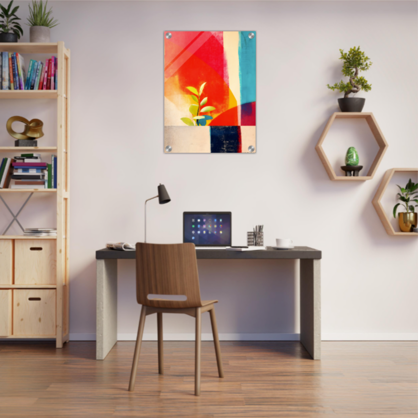 Stille Rebellion - Wandkunst by Wall Poetry