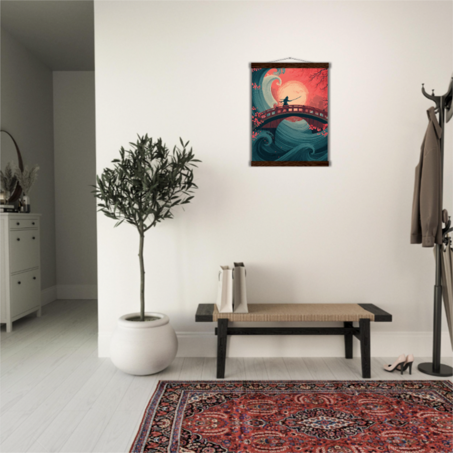 Wind. Wasser. Wille. - Wandkunst by Wall Poetry