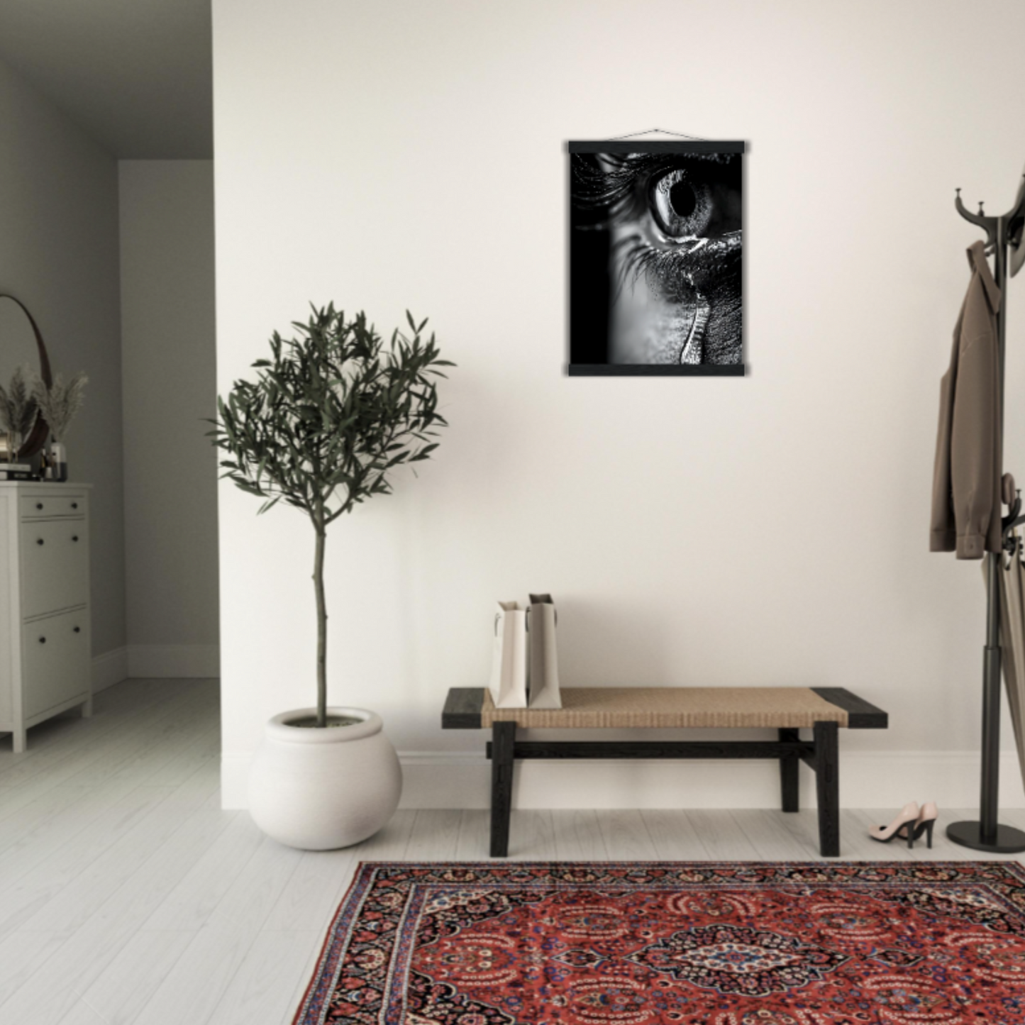 Zwischenblick - Wandkunst by Wall Poetry