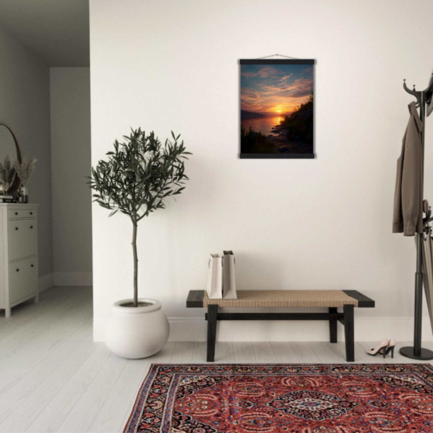 Zwischen Tag und Traum - Wandkunst by Wall Poetry
