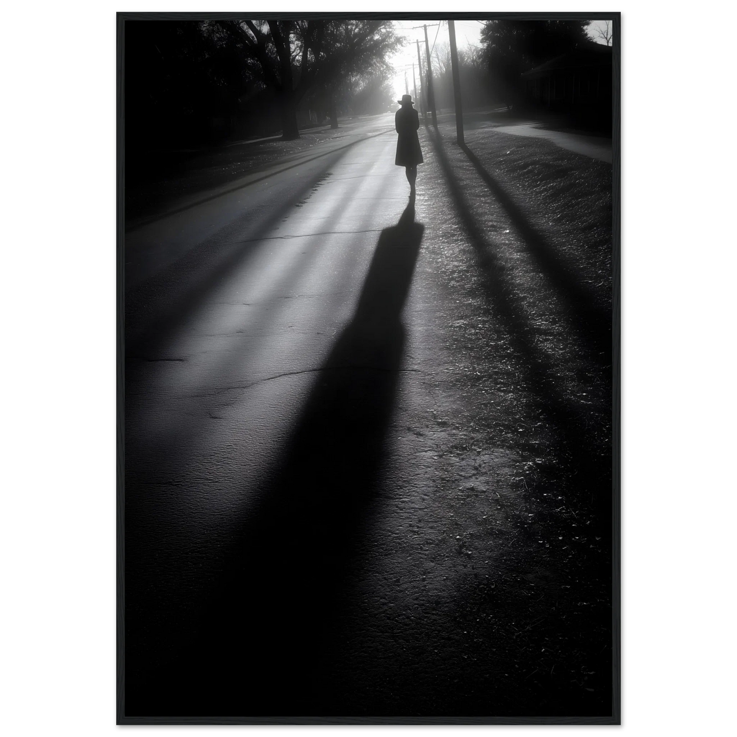 Als ich ging - Wandkunst by Wall Poetry