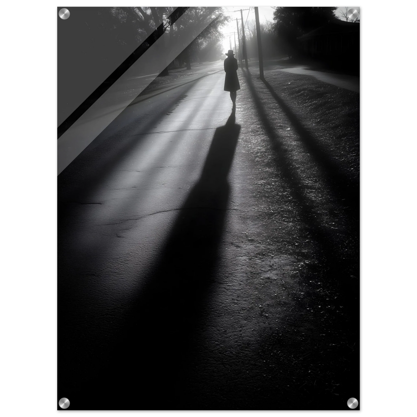 Als ich ging - Wandkunst by Wall Poetry