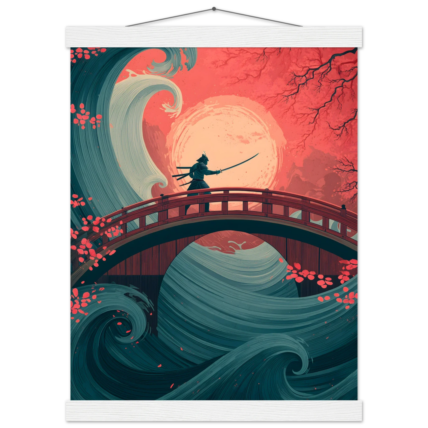 Wind. Wasser. Wille. - Wandkunst by Wall Poetry