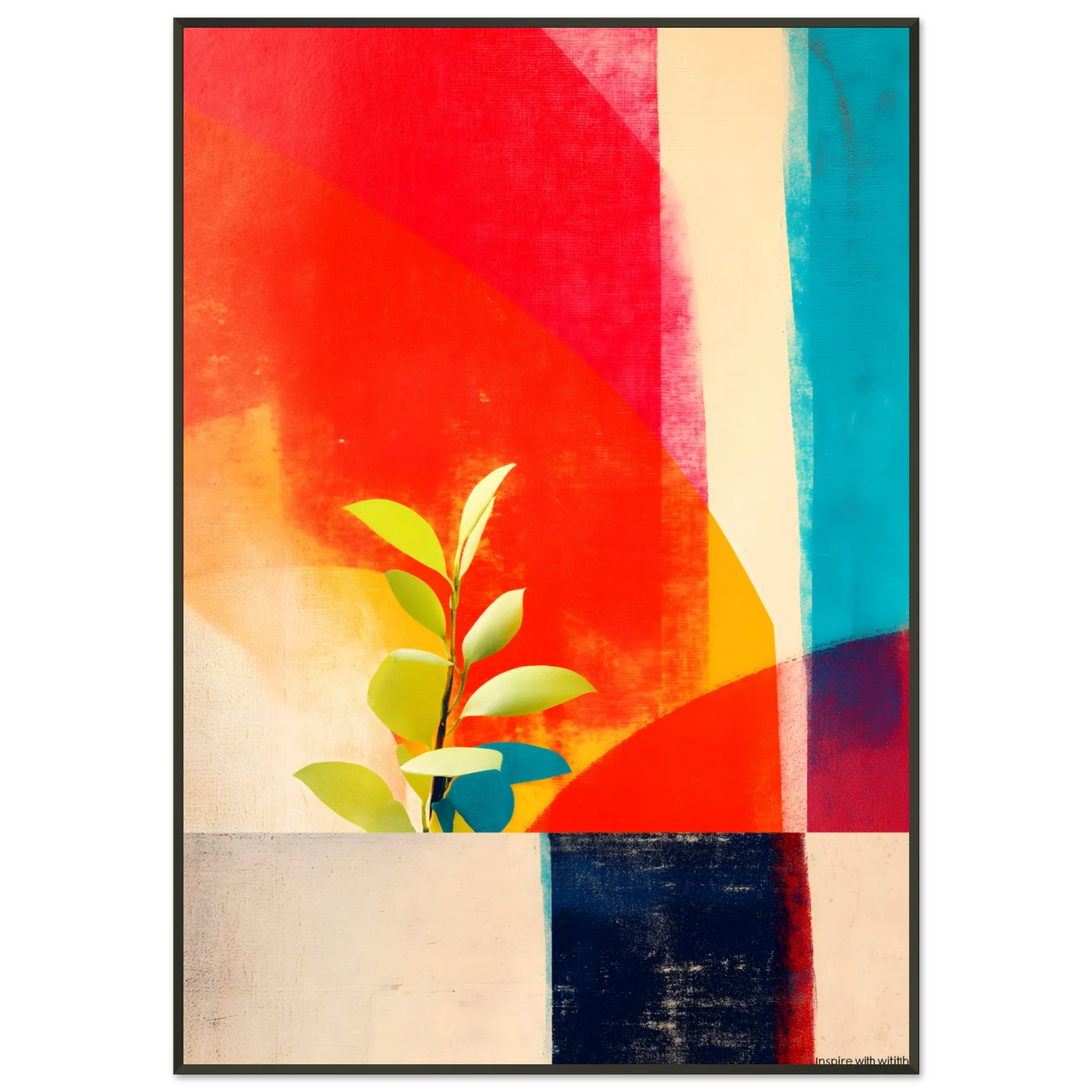 Stille Rebellion - Wandkunst by Wall Poetry