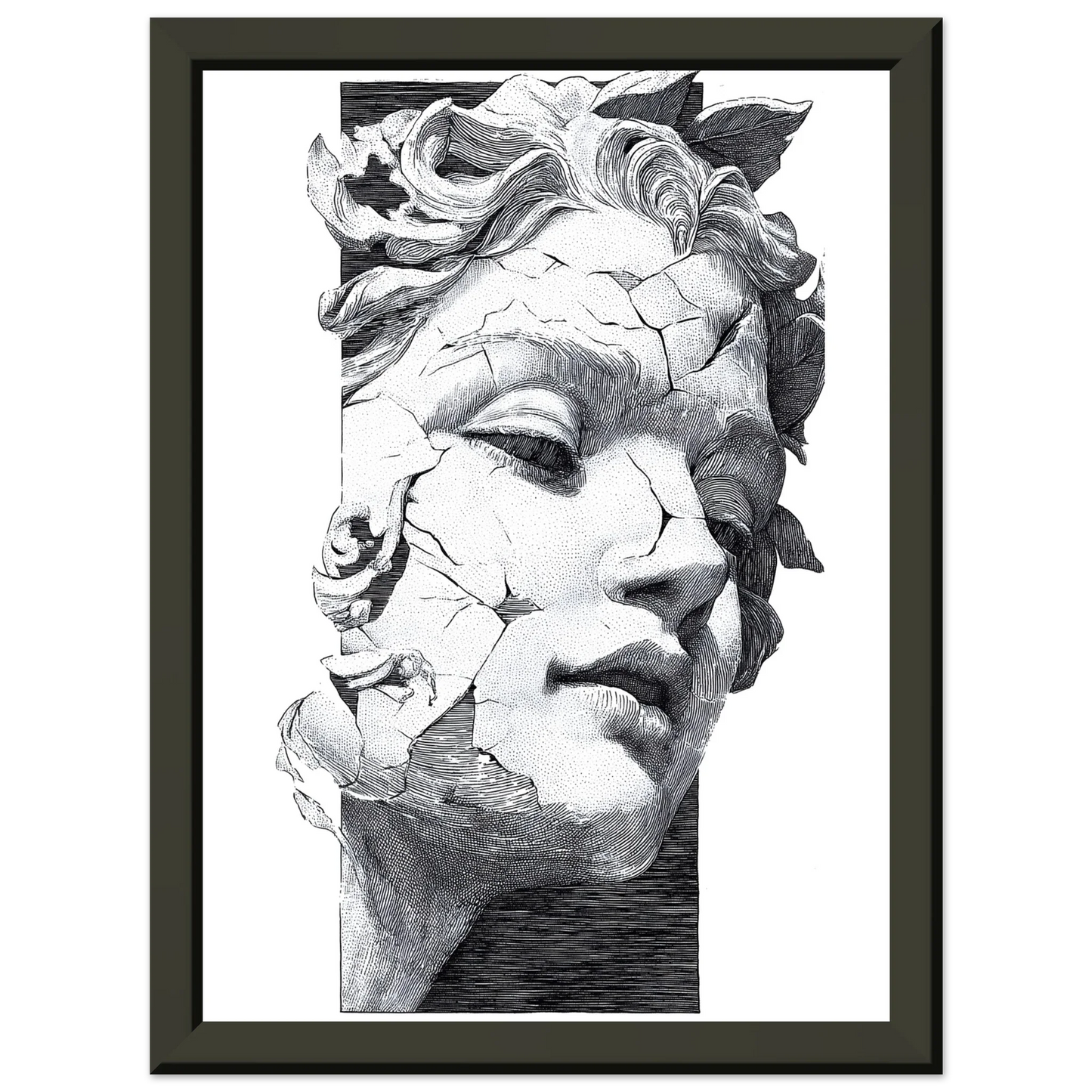 Echo einer Muse - Wandkunst by Wall Poetry