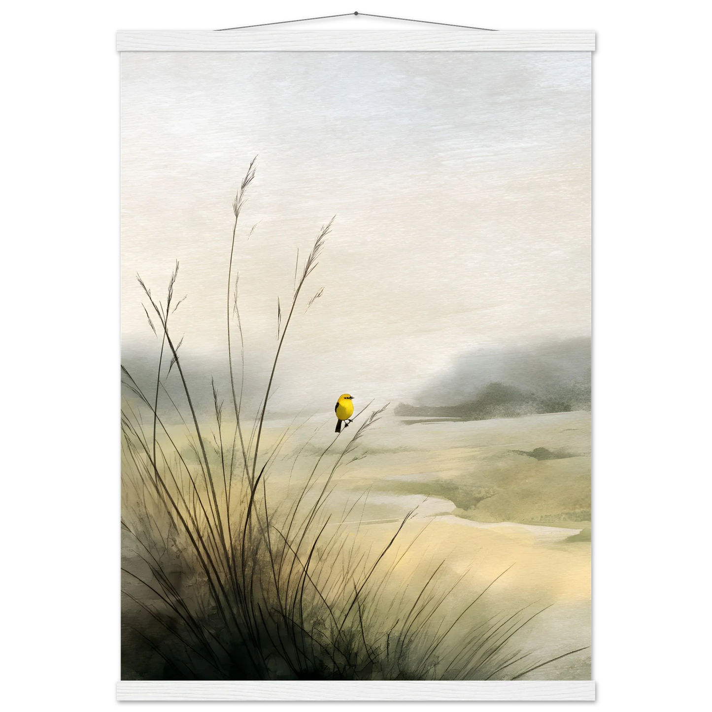 Morgenlied im Halm - Wandkunst by Wall Poetry