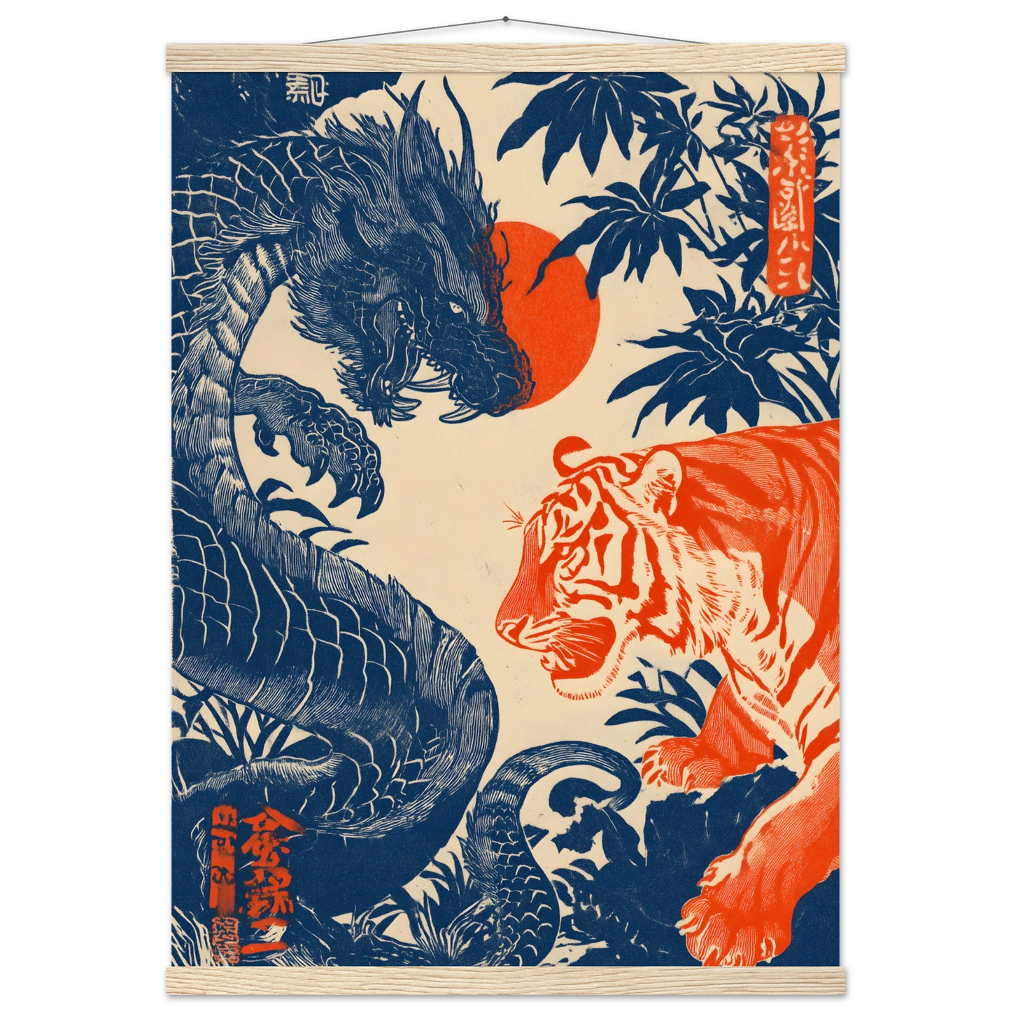 Im Zeichen des Shengxiao - Wandkunst by Wall Poetry