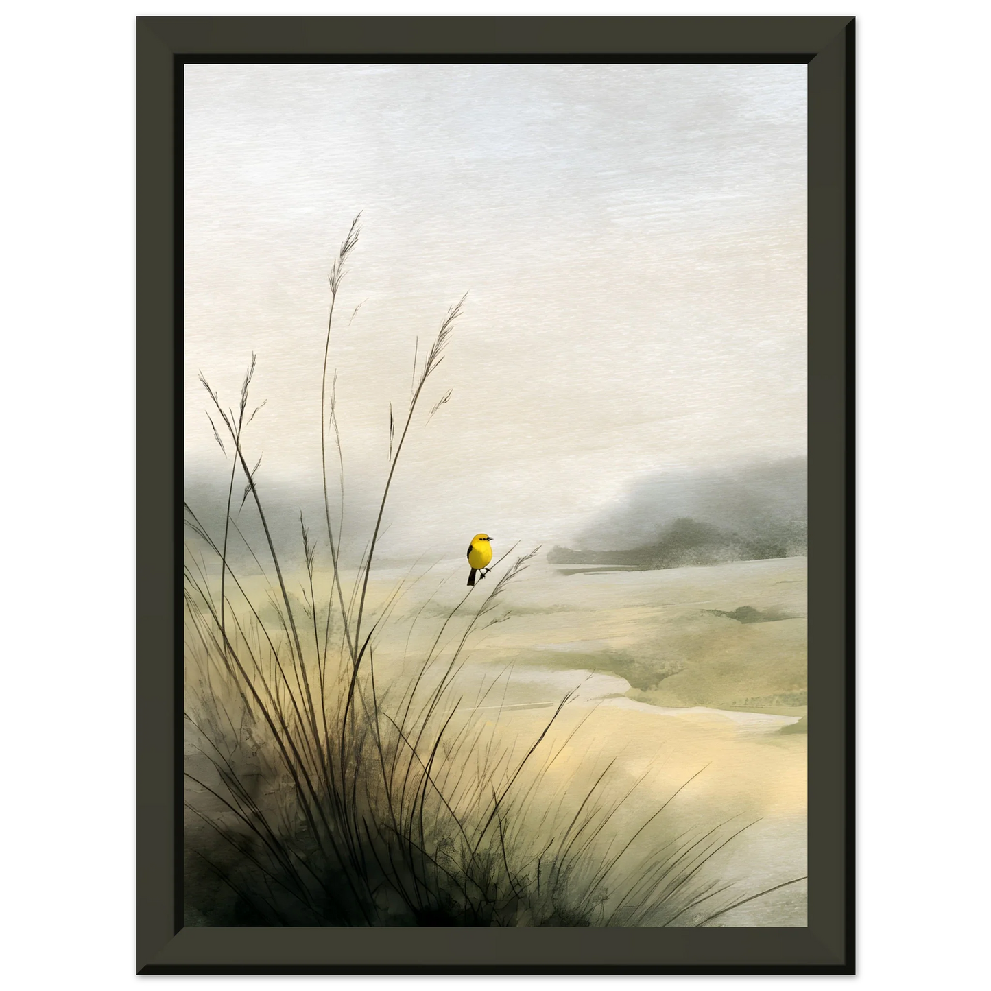 Morgenlied im Halm - Wandkunst by Wall Poetry
