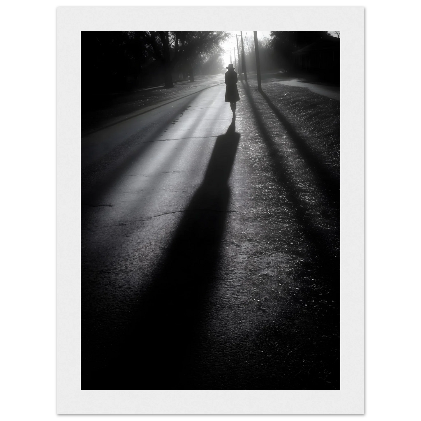 Als ich ging - Wandkunst by Wall Poetry