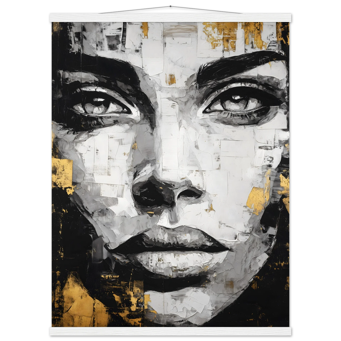 Goldenes Gefühl - Wandkunst by Wall-Poetry