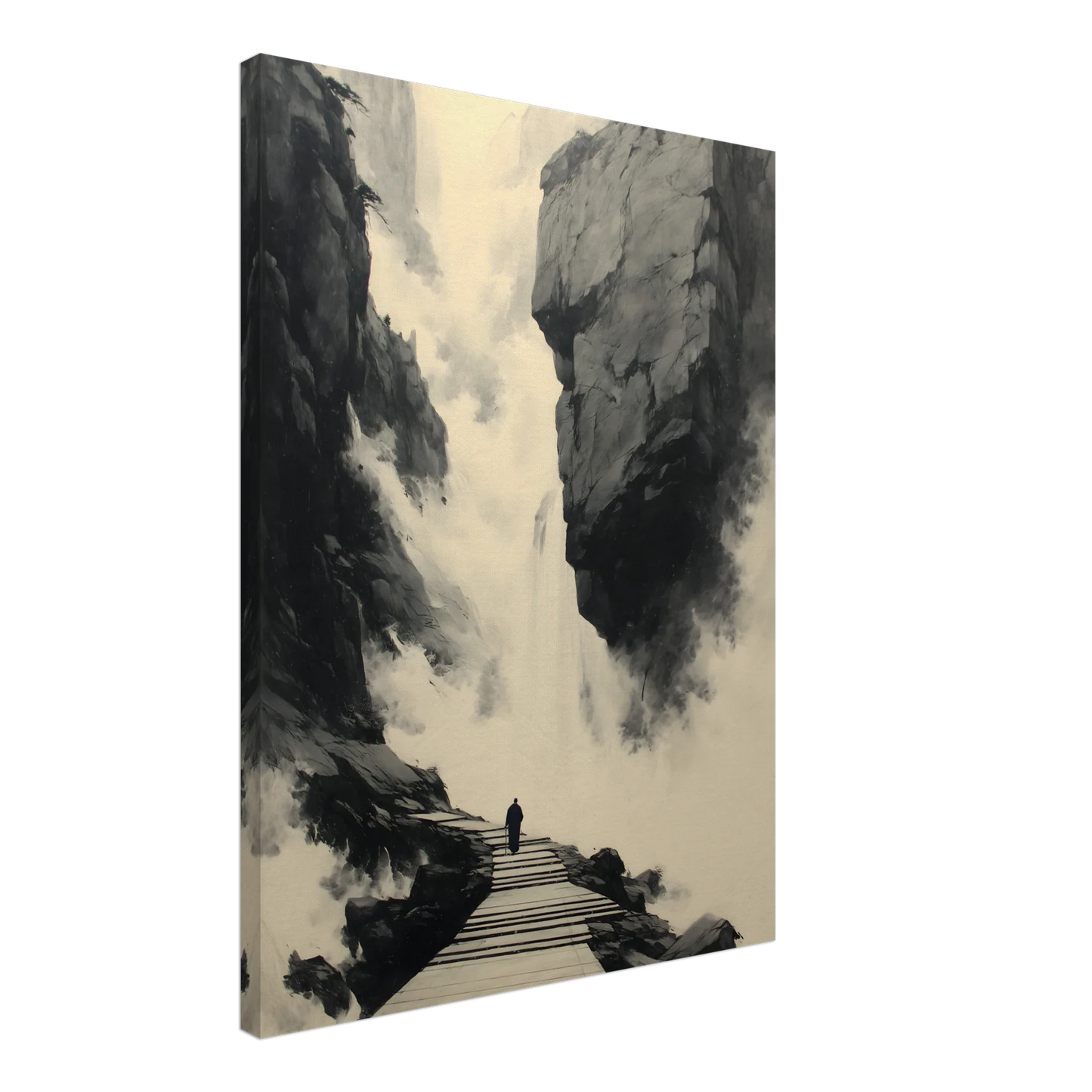 Nebel trägt mich heim - Wandkunst by Wall Poetry