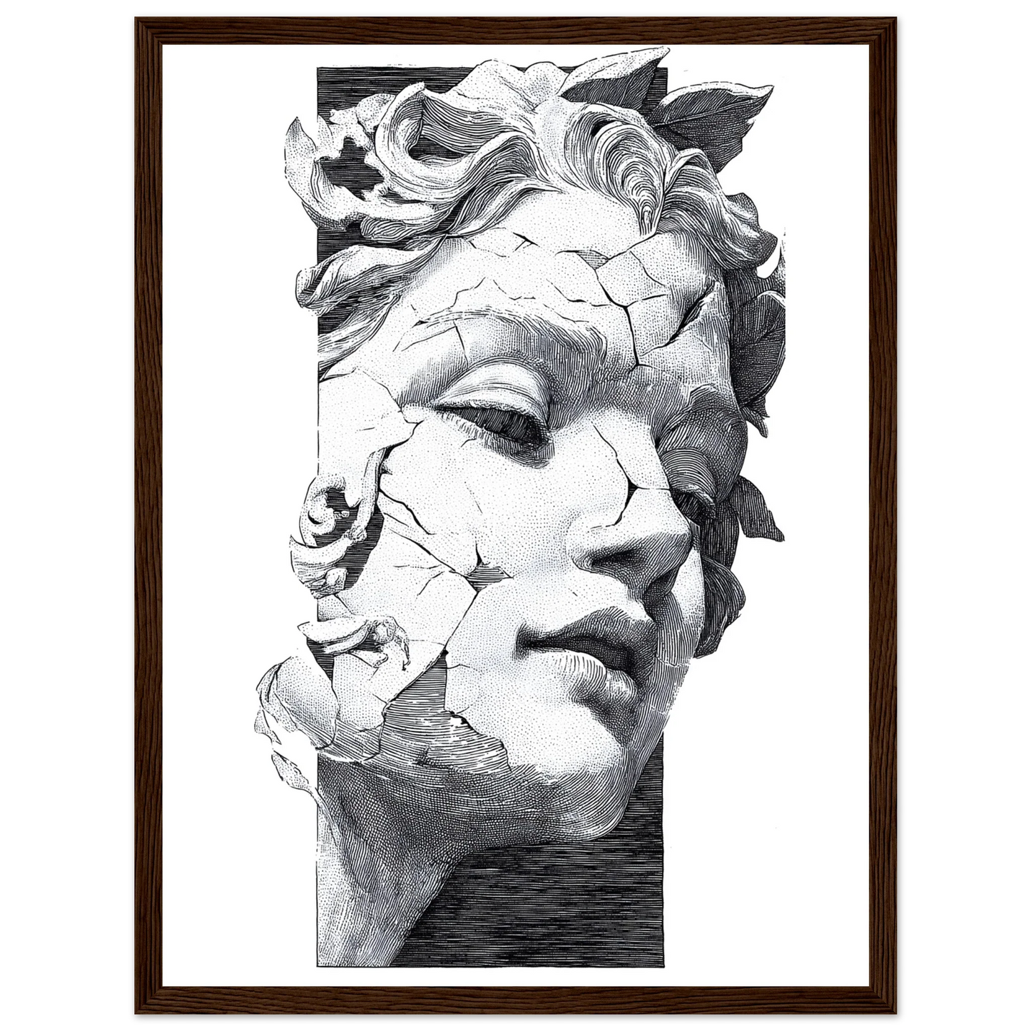 Echo einer Muse - Wandkunst by Wall Poetry