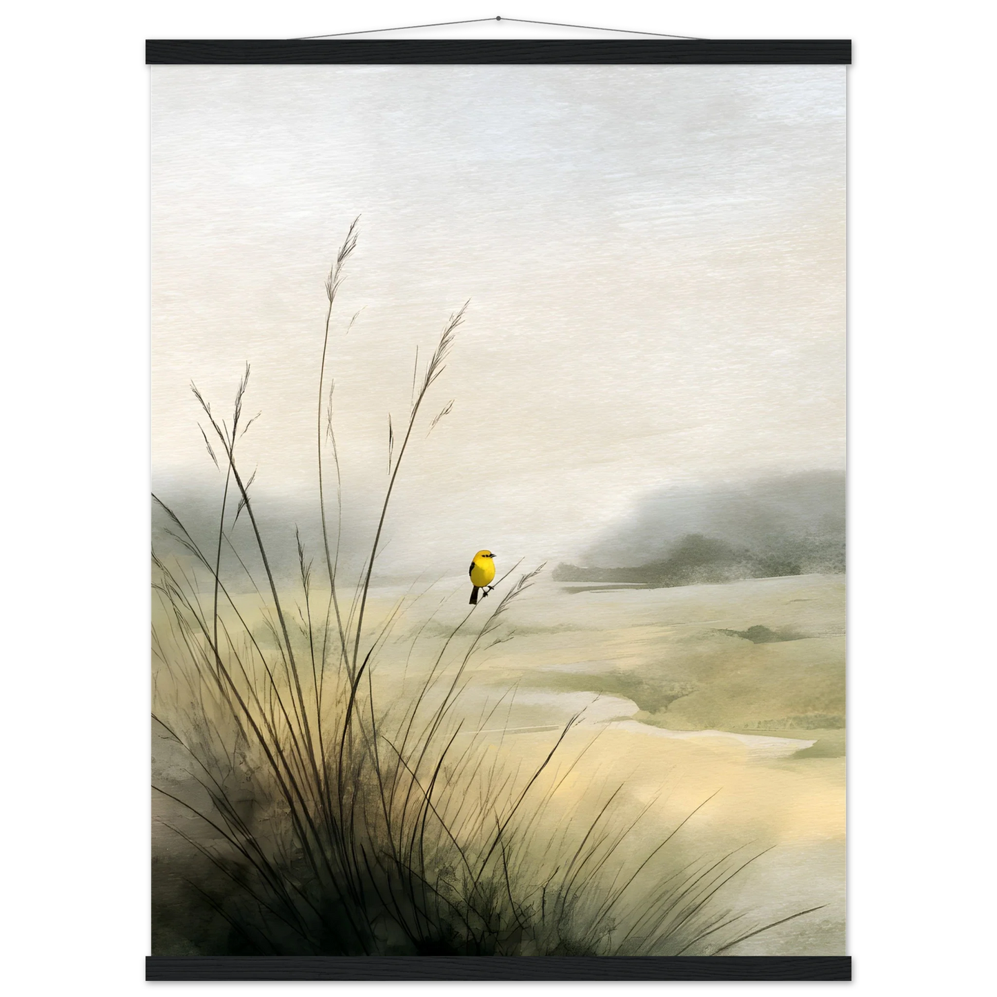 Morgenlied im Halm - Wandkunst by Wall Poetry