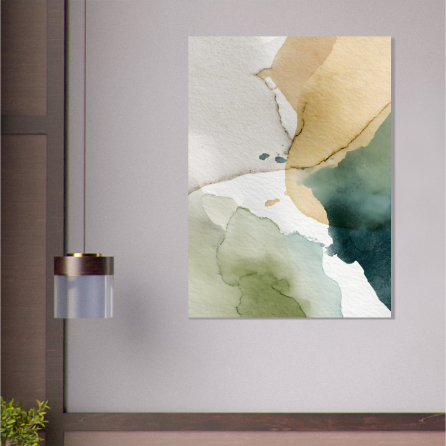 Verwobene Weite - Wandkunst by Wall Poetry