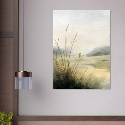 Morgenlied im Halm - Wandkunst by Wall Poetry