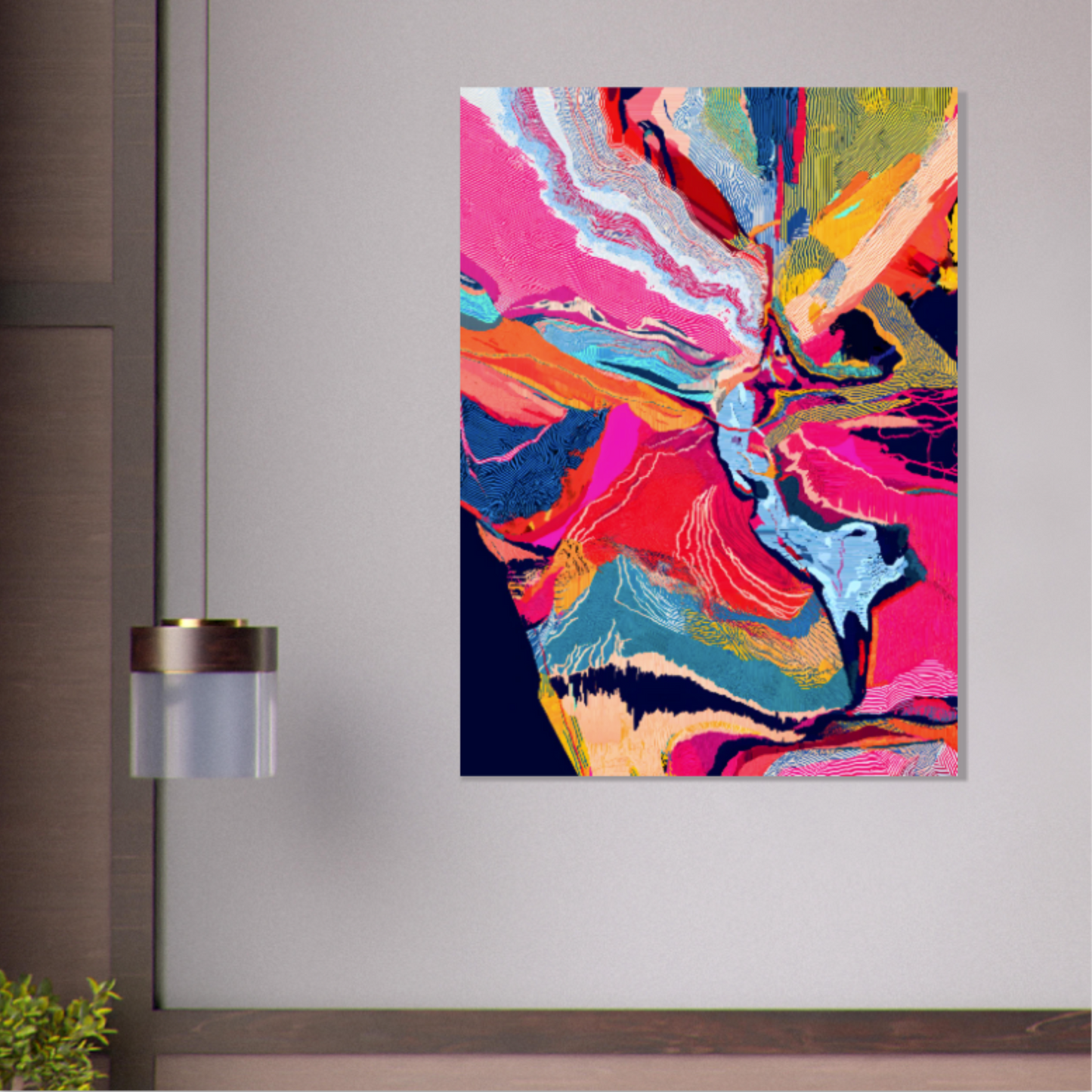 Synapsentanz - Wandkunst by Wall Poetry