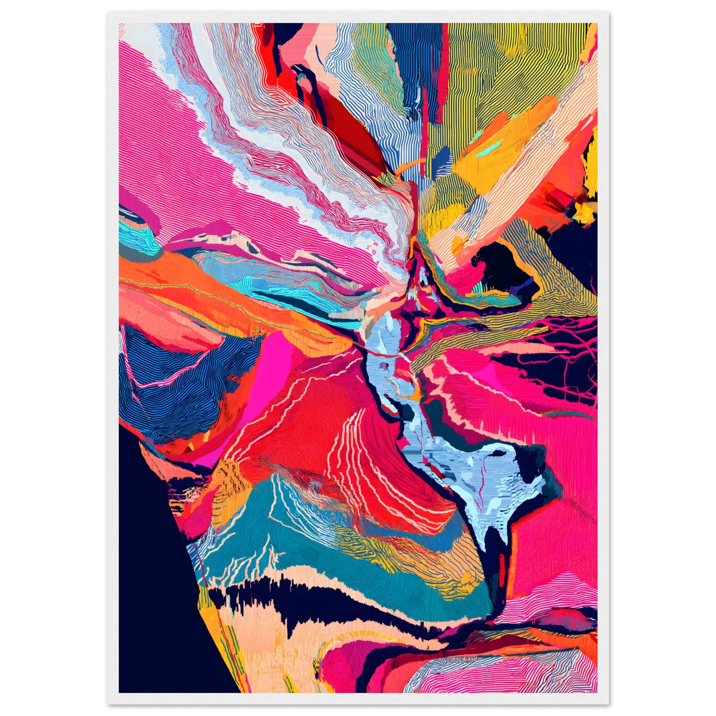 Synapsentanz - Wandkunst by Wall Poetry