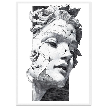Echo einer Muse - Wandkunst by Wall Poetry