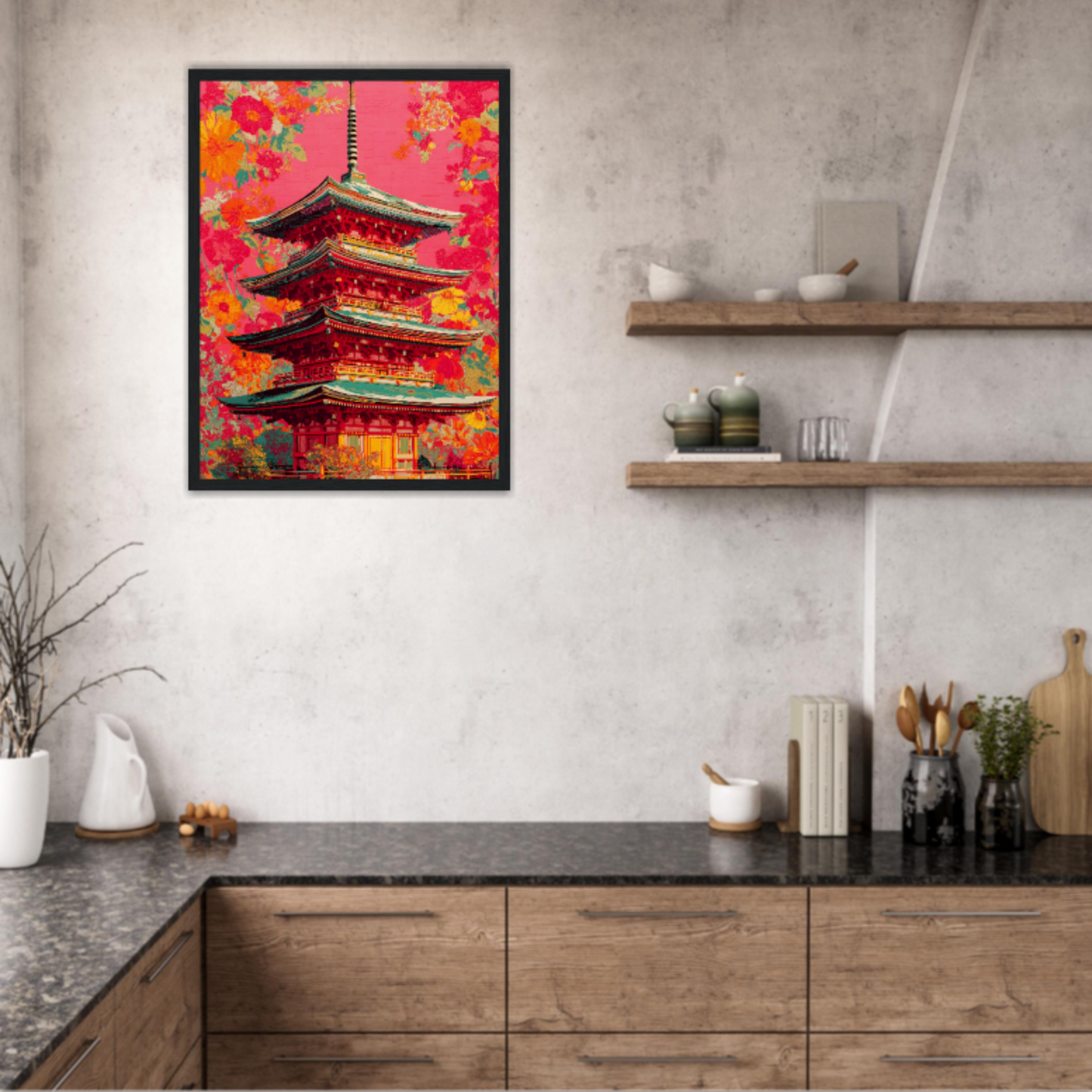In stiller Harmonie - Wandkunst by Wall Poetry