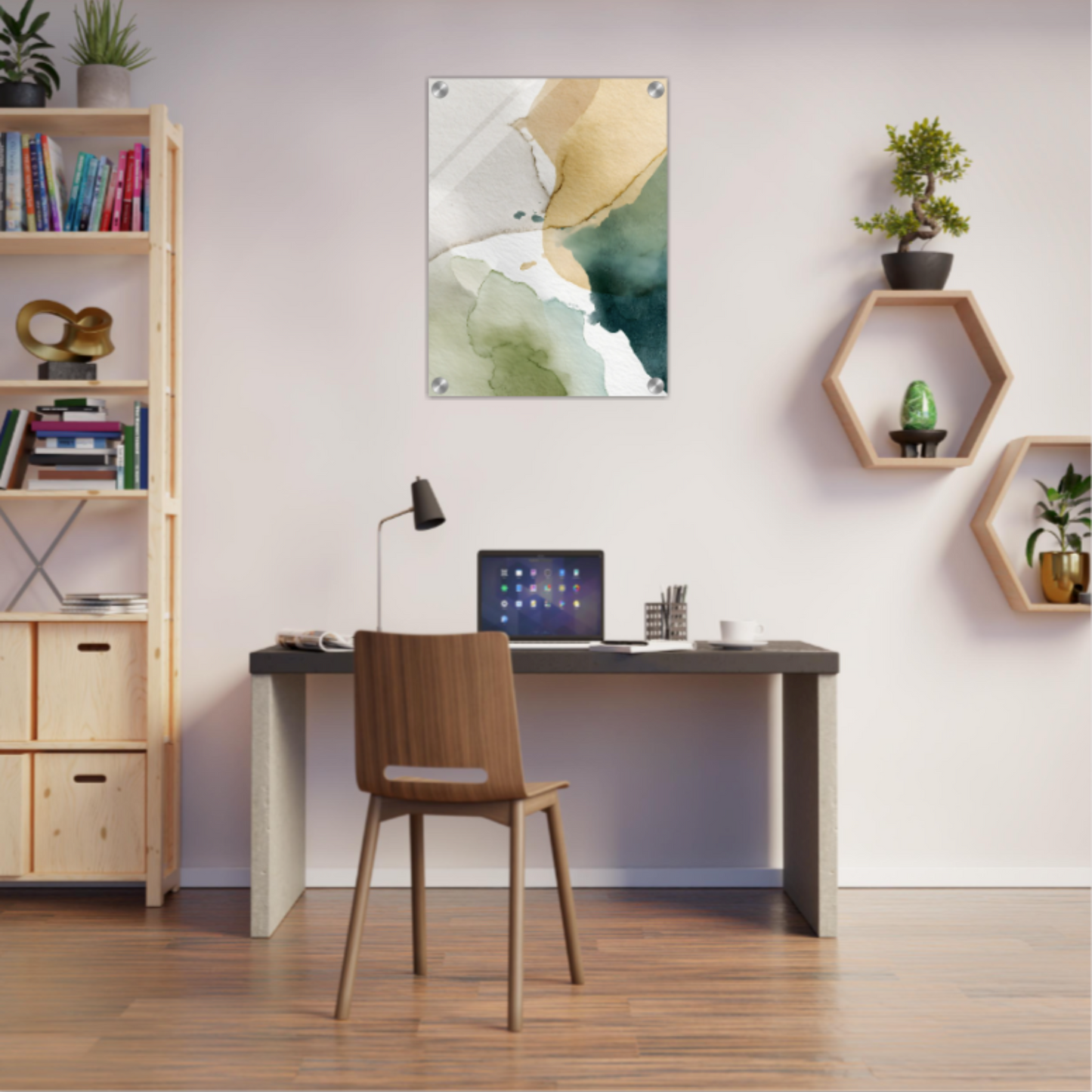 Verwobene Weite - Wandkunst by Wall Poetry
