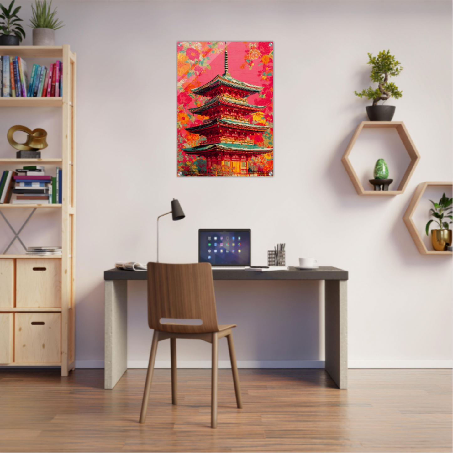 In stiller Harmonie - Wandkunst by Wall Poetry