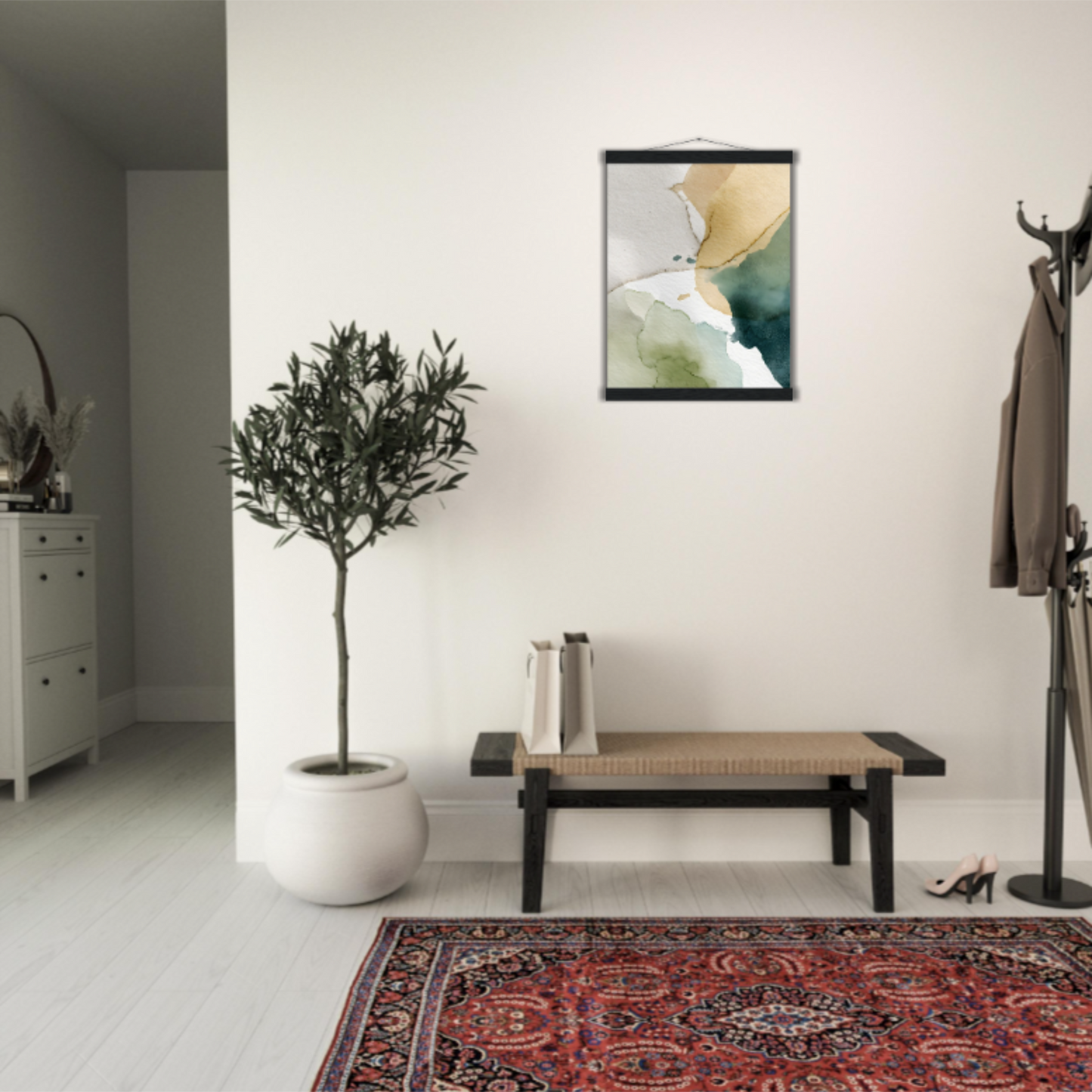 Verwobene Weite - Wandkunst by Wall Poetry