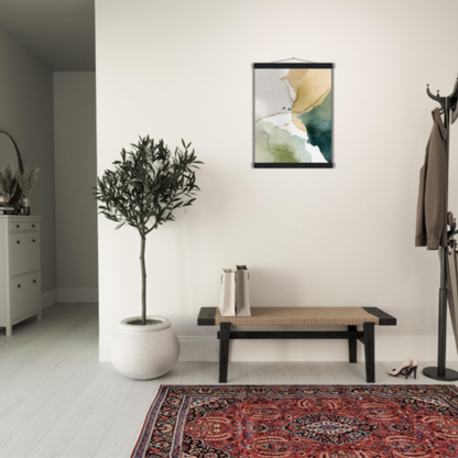 Verwobene Weite - Wandkunst by Wall Poetry