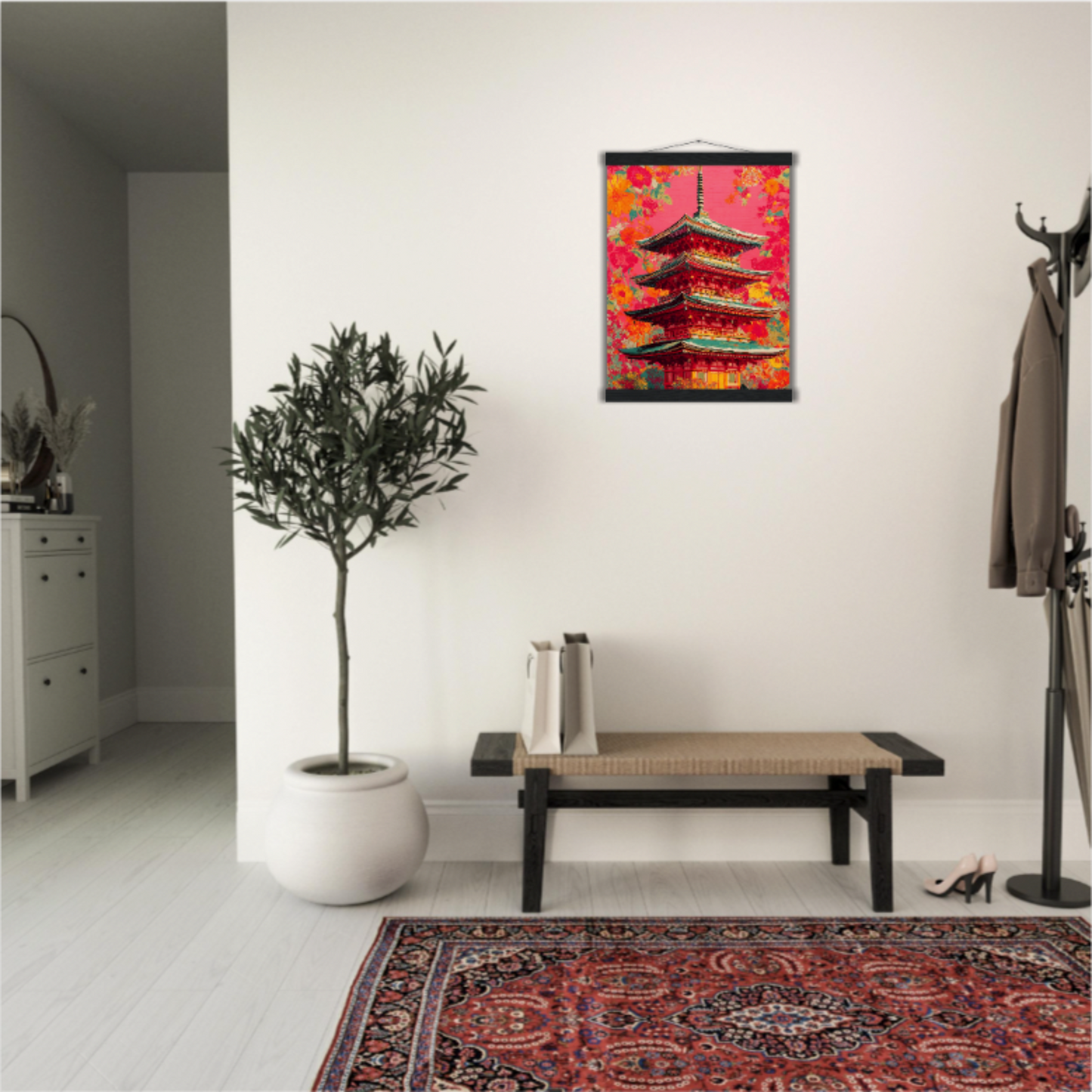 In stiller Harmonie - Wandkunst by Wall Poetry