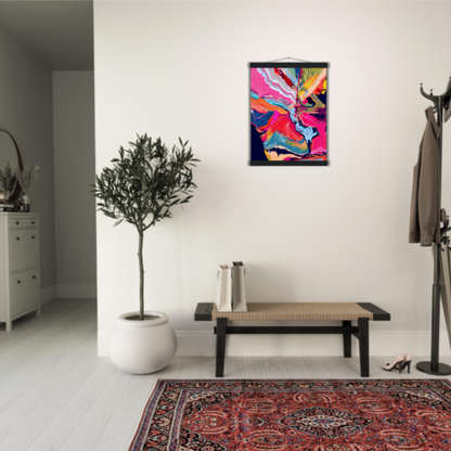 Synapsentanz - Wandkunst by Wall Poetry