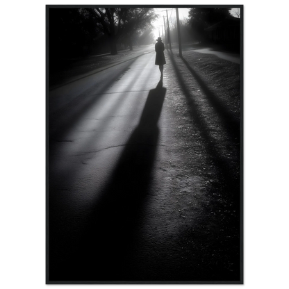 Als ich ging - Wandkunst by Wall Poetry