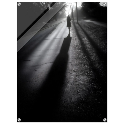 Als ich ging - Wandkunst by Wall Poetry