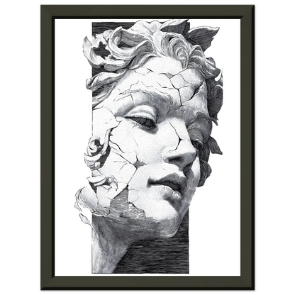 Echo einer Muse - Wandkunst by Wall Poetry