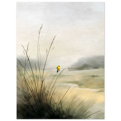 Morgenlied im Halm - Wandkunst by Wall Poetry