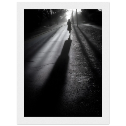 Als ich ging - Wandkunst by Wall Poetry