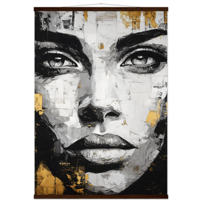 Goldenes Gefühl - Wandkunst by Wall-Poetry